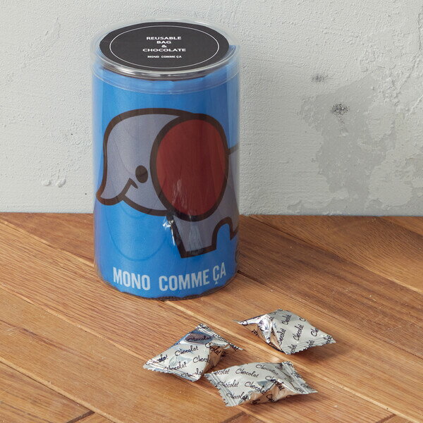 エコバッグ＆キューブチョコレート／モノコムサ（MONO COMME CA）のサムネイル