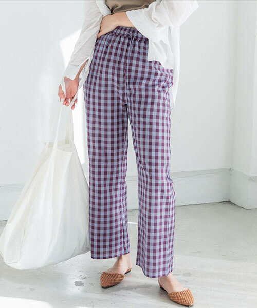 ギンガムチェックパンツ／コカ（coca）のサムネイル