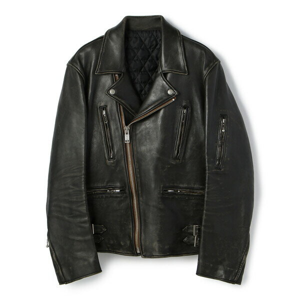 Blackmeans／ブラックミーンズ／BASIC　LONDON　LEATHER　JACKET／シー／エルエイチピー（LHP）