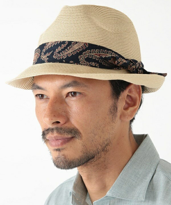 ペーパーブレードハット／メンズビギ（MEN'S BIGI）