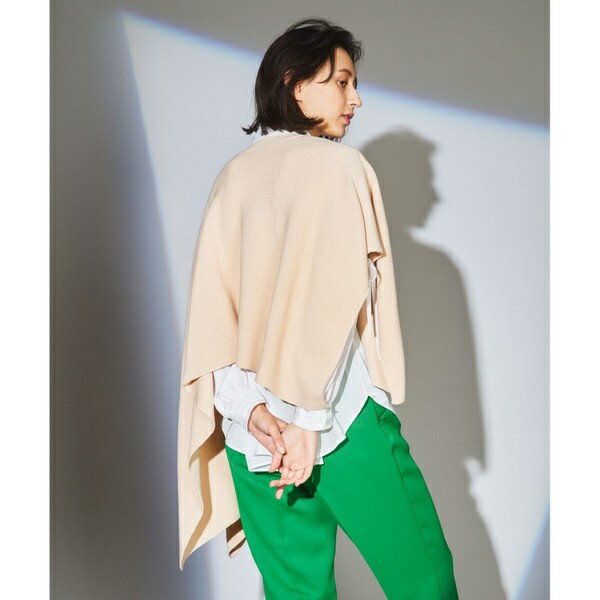 リブポンチョストール／グレースコンチネンタル（GRACE CONTINENTAL）