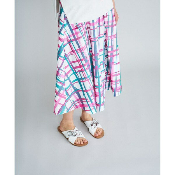 チェックフレアスカート／グレースコンチネンタル（GRACE CONTINENTAL）のサムネイル