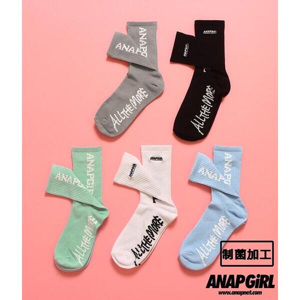 2WAYショートソックス／アナップキッズ＆ガール（ANAP KIDS＆GiRL）のサムネイル