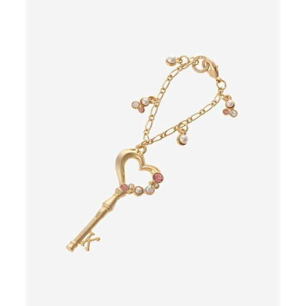 ハートキーイニシャルチャームK／アンドシュエット（＆ chouette）