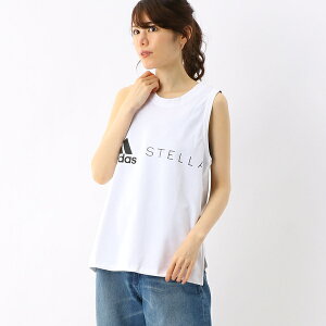 【adidasbyStellaMcCartney】aSMC LOGO TANK　/ロゴタンク／アディダス バイ ステラ マッカートニー（adidas by StellaMcCartney）