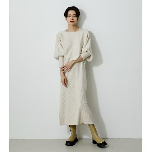 LAYERED SET KNIT ONEPIECE／アズールバイマウジー（AZUL BY MOUSSY）のサムネイル
