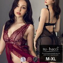 ピオニーレースアップベビードール/ツーハッチ(tu-hacci)