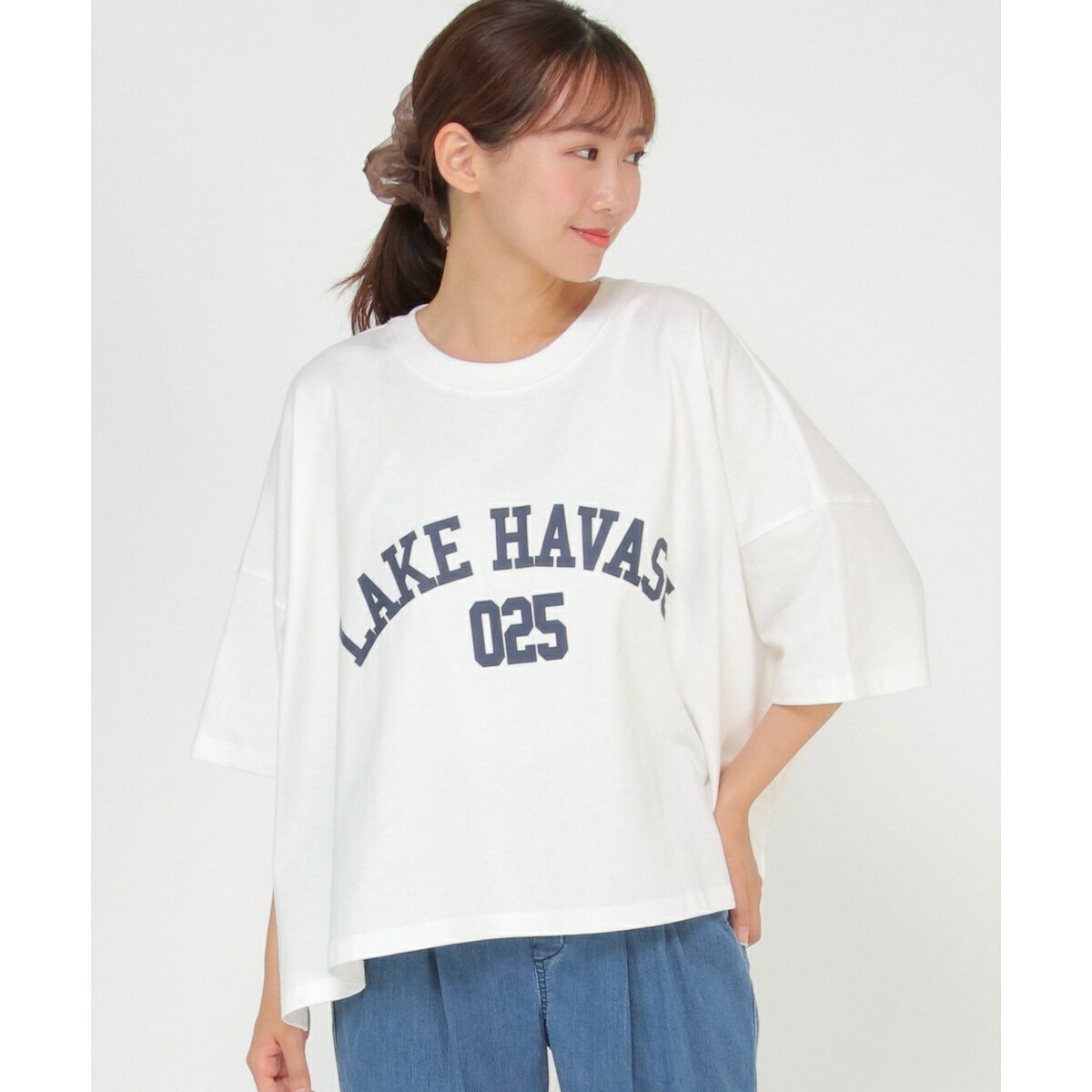 ワイドカレッジロゴTシャツ／LBC（LBC）