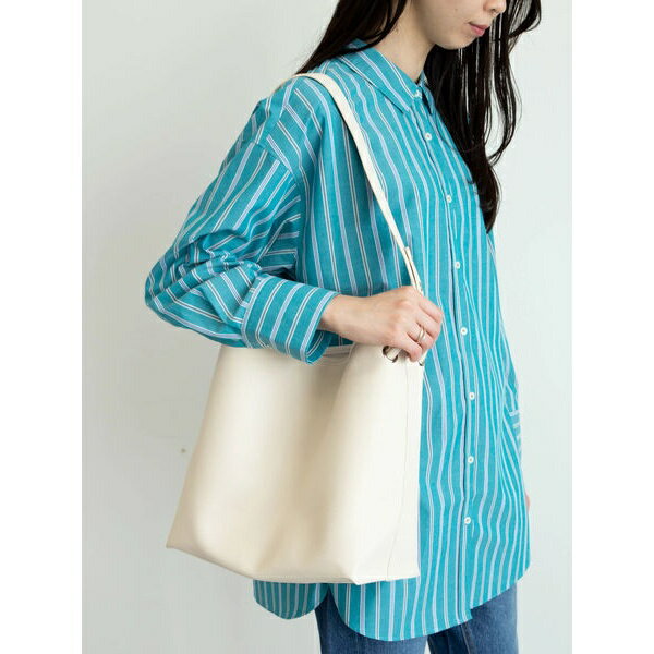 ・and mikka 2フェイストートバッグ／グリーンパークス（Green Parks）