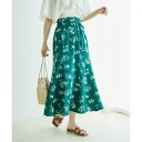 【セットアップ対応】リネンライクマーメイドスカート/ビス(VIS)