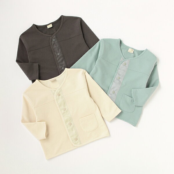 カットソードットボタンカーディガン／プティマイン（petit main）のサムネイル