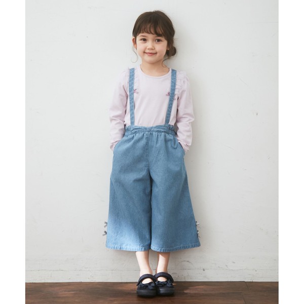 デニム　ガウチョパンツ／エニィファム（any FAM）のサムネイル