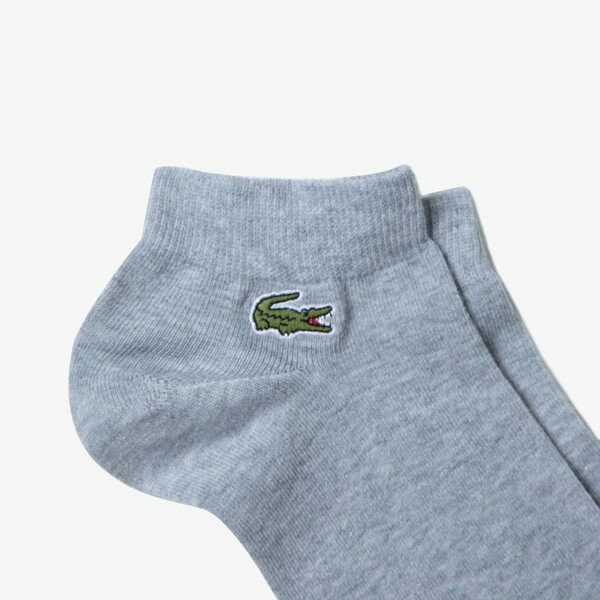 3Pパックミニマルスニーカー丈ソックス／ラコステ（LACOSTE）