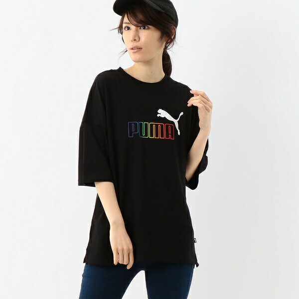 【プーマ／PUMA】ESS＋　RAINBOW　Tシャツ／プーマ（PUMA）