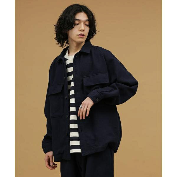 LB.03／刺し子ビックポケットブルゾン／ナノユニバース（NANO universe）