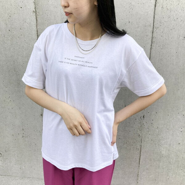 ロゴ　プリントTシャツ／コムサイズム（COMME CA ISM）のサムネイル