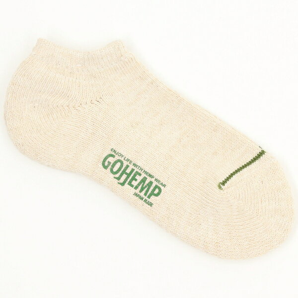 anonymousism/GO HEMP OCパイルアンクルソックス／メンズメルローズ（MEN'S MELROSE）