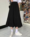 レディース ミモレ丈きれいめティアードスカート/テディショップ(TeddyShop)