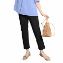 【M~5L】【MB】【mintbreeze】ストレッチ クロップド パンツ/エムビー(MB)