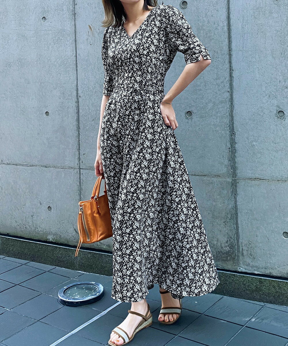 花柄プリントワンピース／ラナン（Ranan）のサムネイル