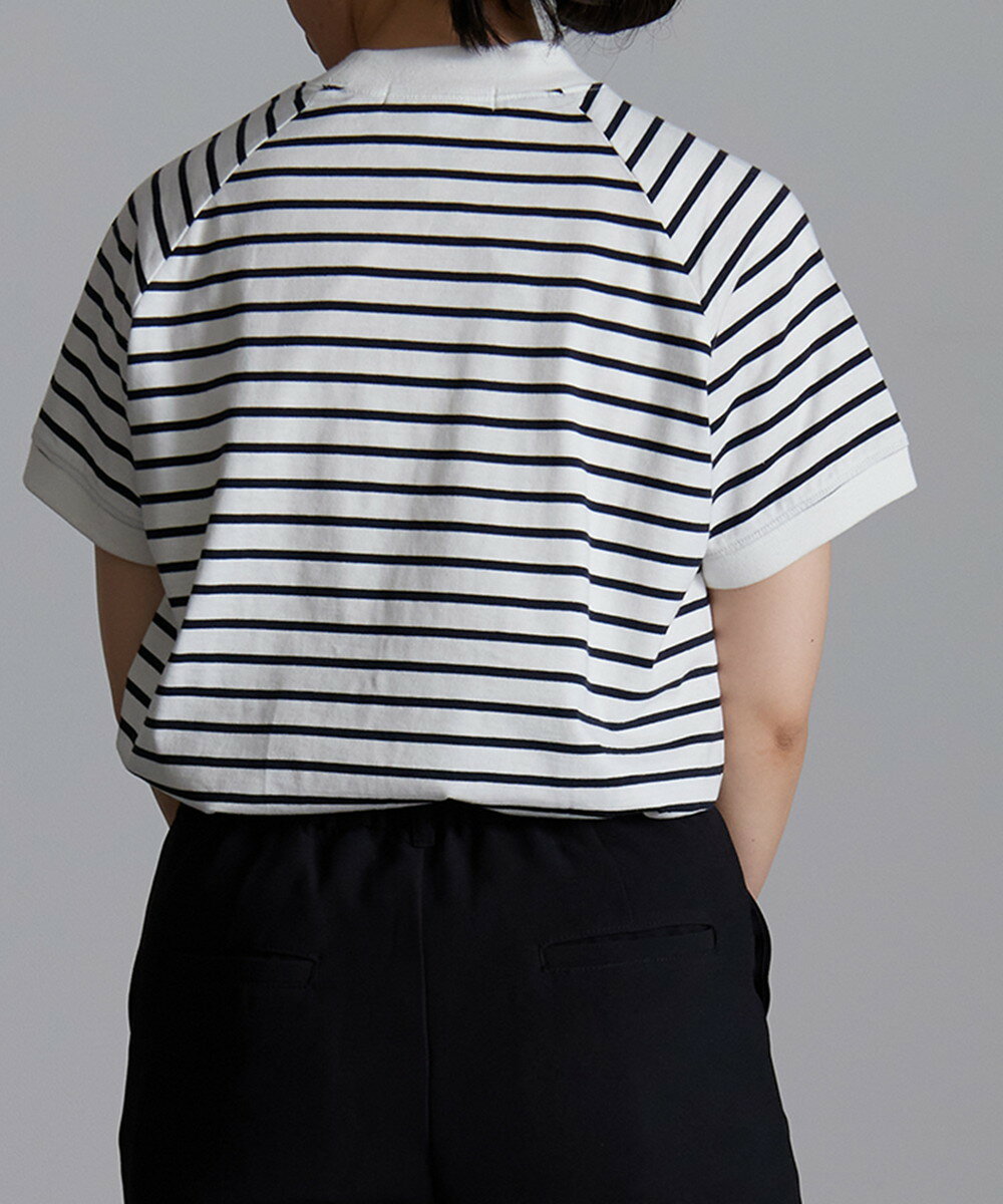 <USP>綿100%プチハイネックTシャツ/ラ...の紹介画像3