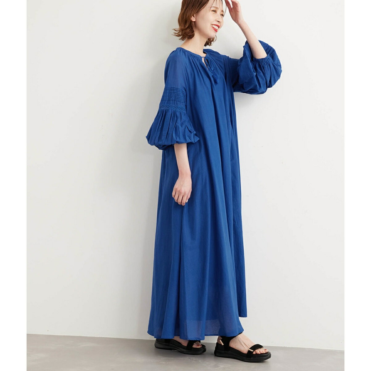 【WEB限定】INDIAカフタンワンピース／ロペピクニック（ROPE' PICNIC）のサムネイル