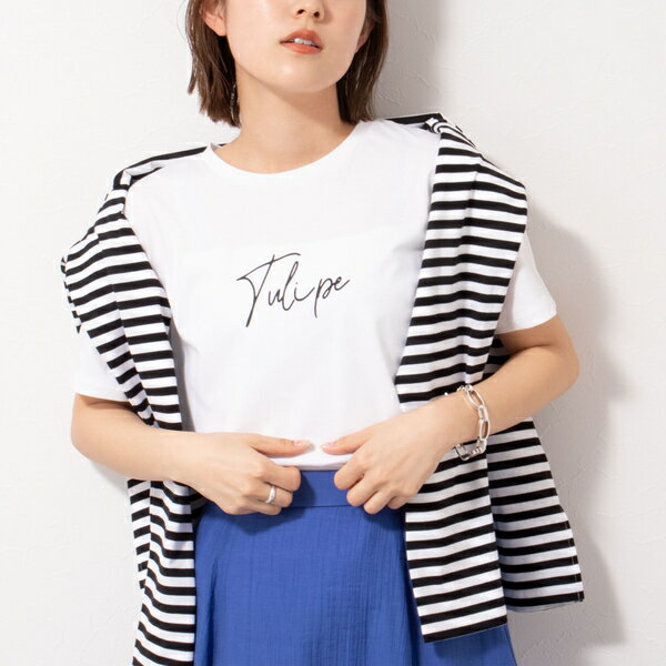 フラワープリントTシャツ／ノーリーズ（NOLLEY'S）のサムネイル