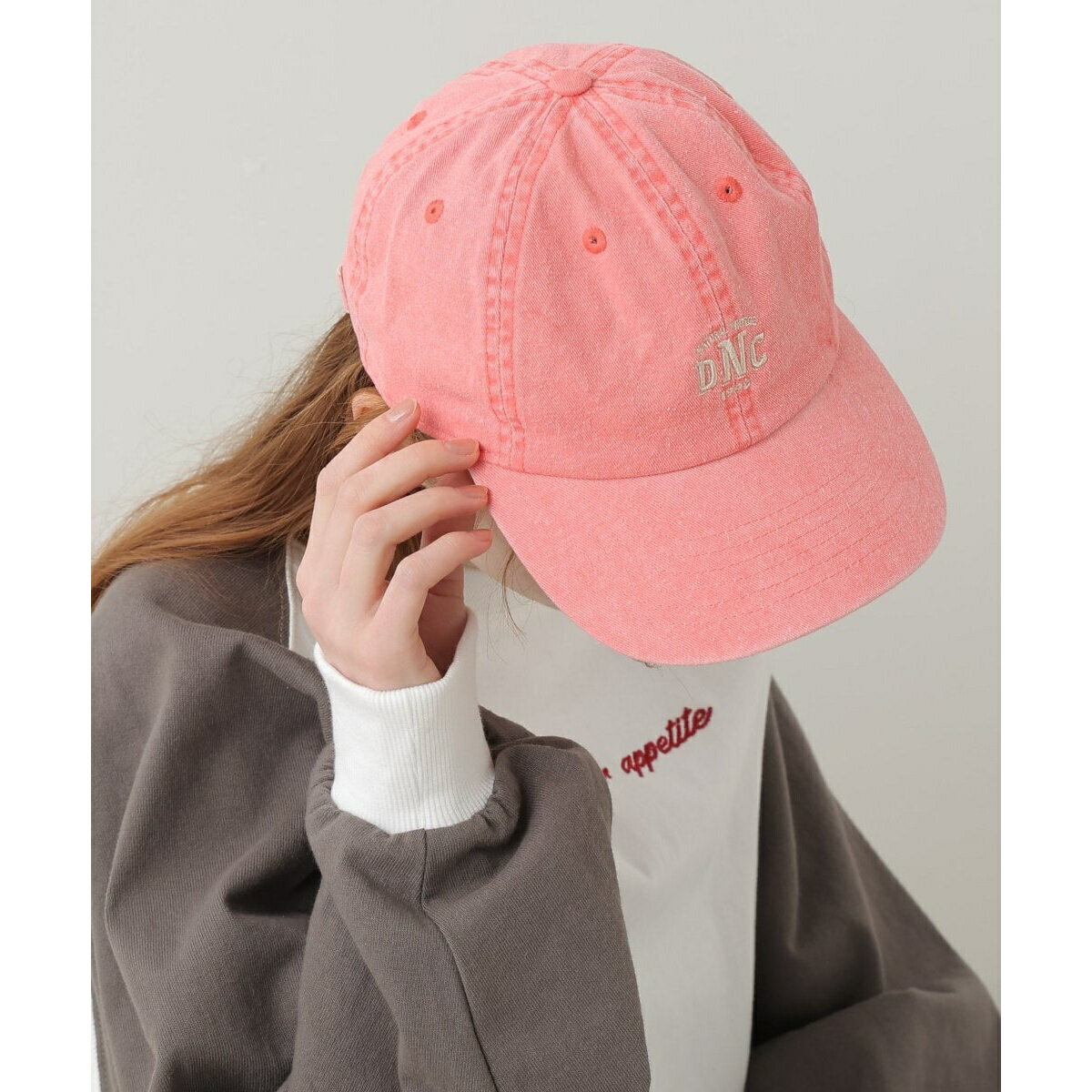 NEWHATTAN刺しゅう加工CAP／ダブルネーム（DOUBLENAME）のサムネイル