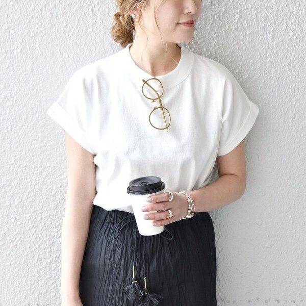 SHIPS any:〈抗菌消臭〉USAコットン フレンチ スリーブ TEE／シップス エニィ（SHIPS any）のサムネイル