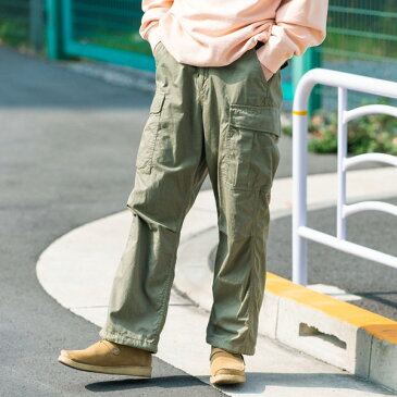 SHIPS any: BDU ライトオンスデニム カーゴパンツ◇/シップス エニィ(SHIPS any)