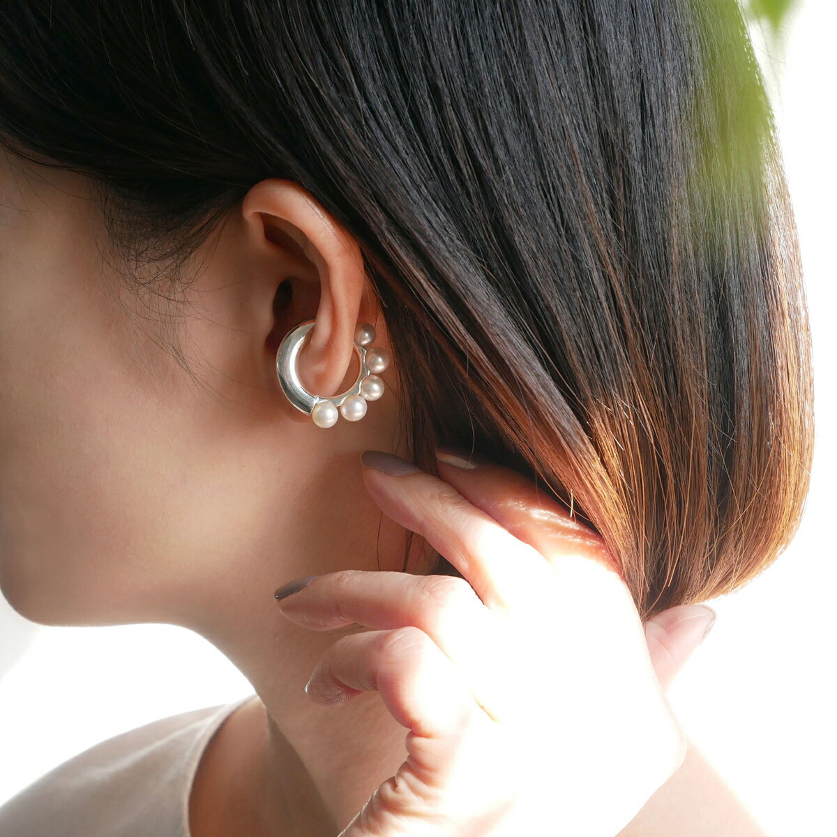 シルバー925 パールイヤーカフ／LAH（LAH）のサムネイル