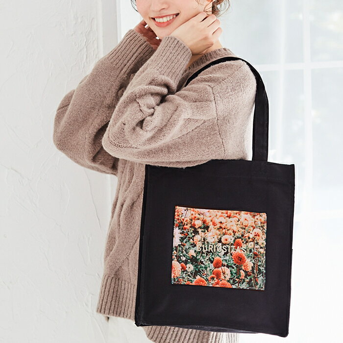 A4対応！転写プリント刺しゅうキャンバストートバッグ／ヴィオラエヴィオラ（viola e_viola）のサムネイル