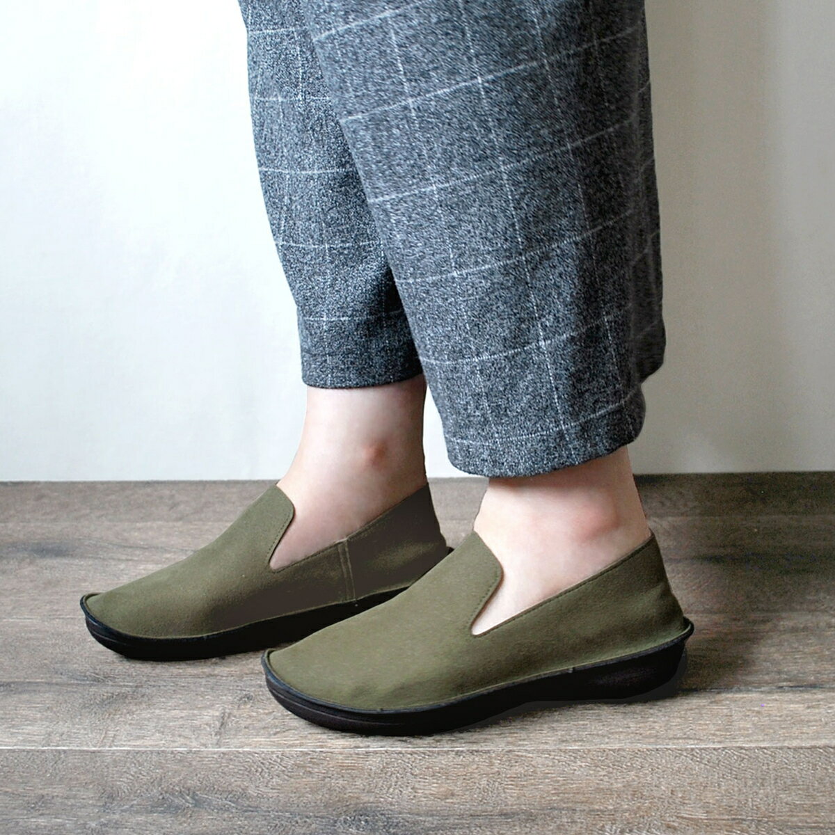 リゲッタカヌー　バブーシュ　スエード調　履きやすい　歩きやすい　パンプス　シンプル　CJBB4611／リ..