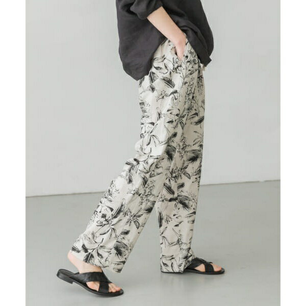 レーヨンリネンプリントパンツ／かぐれ（kagure）のサムネイル