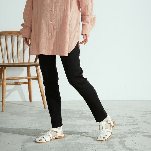 【一部店舗限定】リブ　レギンスパンツ／コムサイズム（COMME CA ISM）