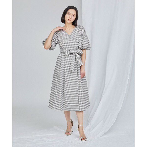 【オンライン限定】チェックタフタワンピース／グレースコンチネンタル（GRACE CONTINENTAL）のサムネイル