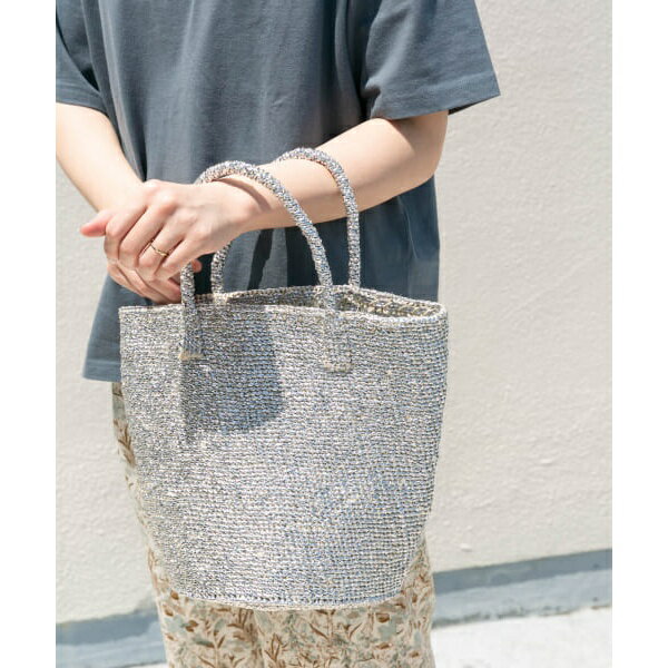 アフリカンスクエア　プラスチックサイザルバッグ／アーバンリサーチ ドアーズ（URBAN RESEARCH DOORS）のサムネイル