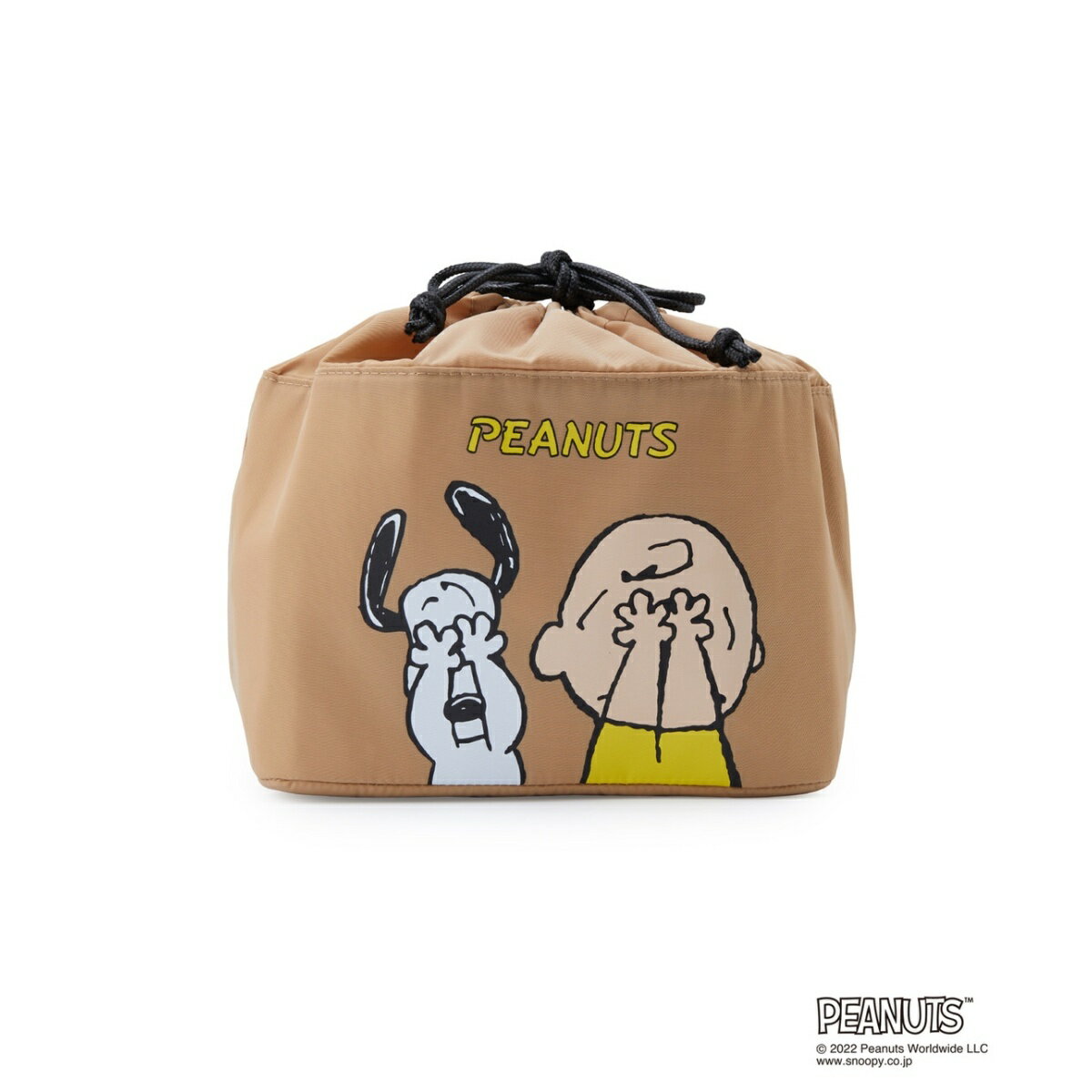【PEANUTSコラボ】保冷巾着ポーチ／ビス（VIS）