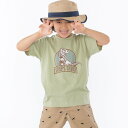 SHIPS　KIDS：恐竜　UV　プリント　半袖　TEE（100〜130cm）／シップス（SHIPS）