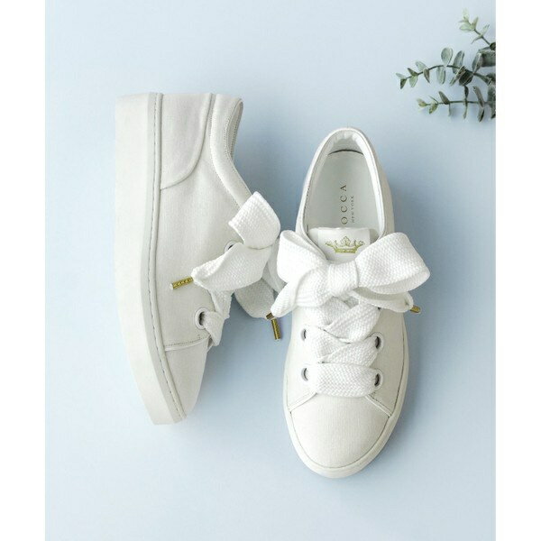 【WEB限定＆一部店舗限定】BIG RIBBON CANVAS SNEAKERS スニーカー／トッカ（TOCCA）