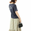 【M~5L】バックプリント ロゴTシャツ/レスウェル(leswel)