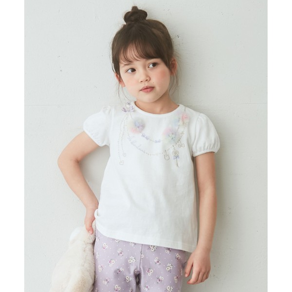 ネックレスモチーフTシャツ／エニィファム（any FAM）のサムネイル