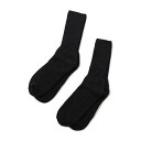 MANASTASH／マナスタッシュ 2P CREW WORK SOCKS／ビーバー（BEAVER）