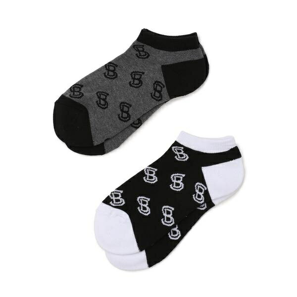 SB LOGO 2PANCLE SOCKS／エスビーロゴ 2パックアンクル ソックス／ショット（Schott）