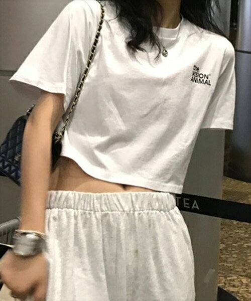 楽天市場】クロップド Tシャツ(サイズ(S/M/L)フリー)(T 楽天市場】クロップド Tシャツ(サイズ(S/M/L)フリー)(T