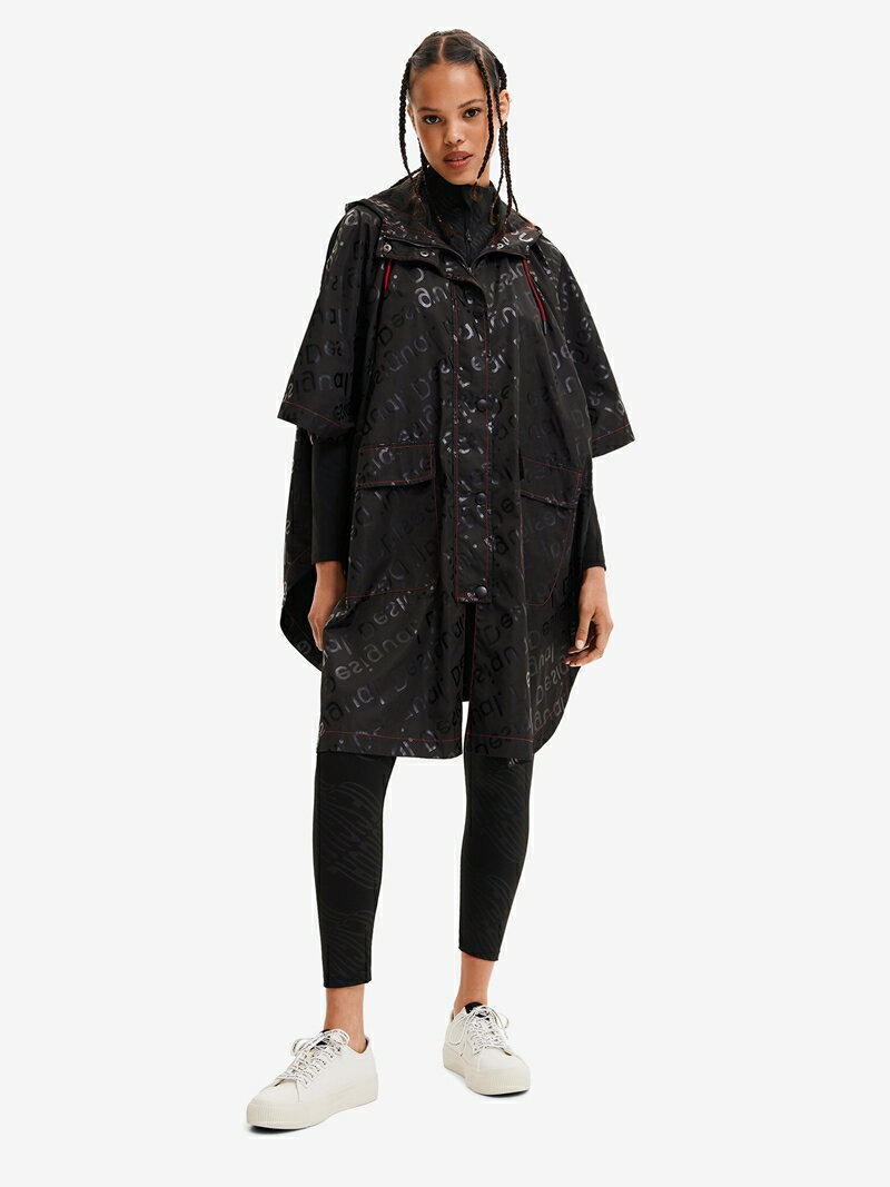 ロゴ レインコート／デシグアル（Desigual）