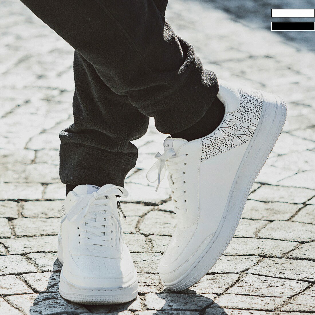 1PIU1UGUALE3 RELAX モノグラムコートシューズ/ウノピゥウノウグァーレトレ リラックス(1PIU1UGUALE3 RELAX)