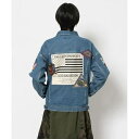 アヴィレックス ブルゾン レディース トップガン デニムジャケット タイプブルー／ TOP GUN DENIM JACKET TYPE B／アヴィレックス（AVIREX）