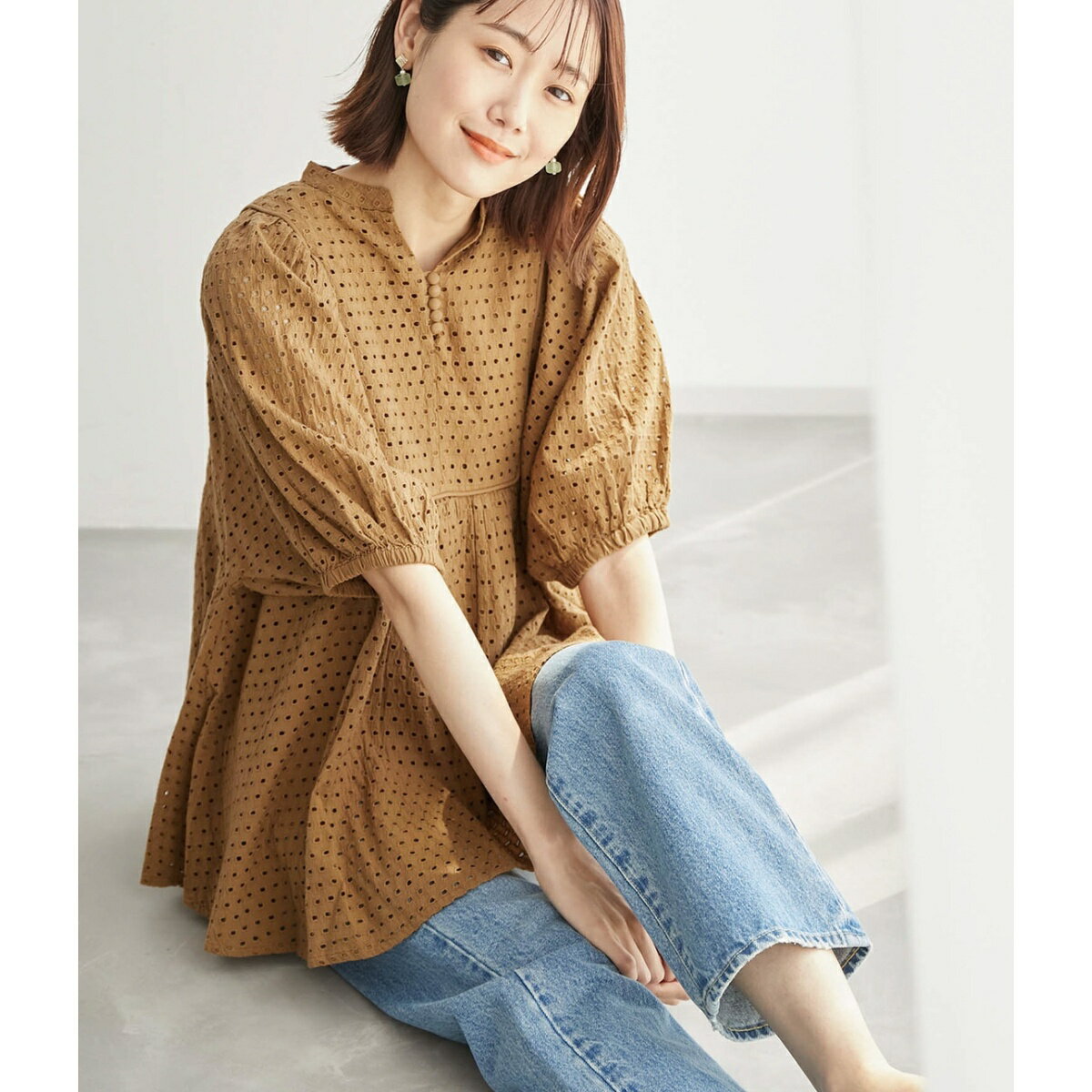 INDIA刺繍ブラウス／ロペピクニック（ROPE' PICNIC）のサムネイル