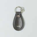 SHIPS: SAFFIANO LEATHER シューホーン キーホルダー/シップス(SHIPS)